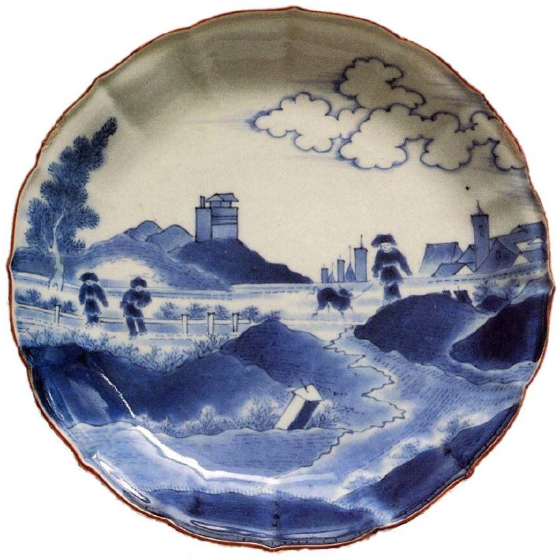 Japans bord met Hollands landschap